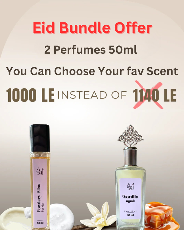 2 perfumes 50ml offer