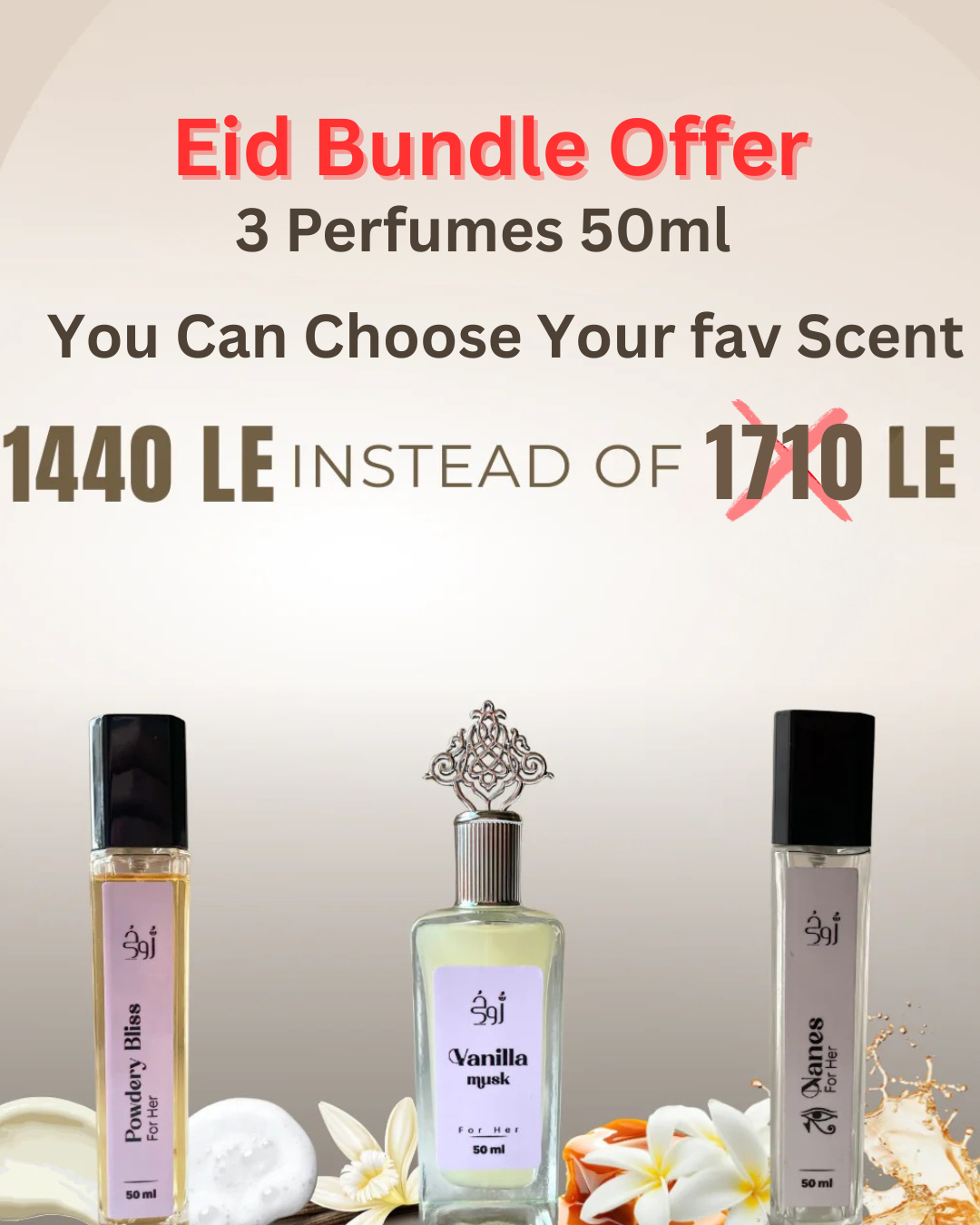 3 perfumes offer