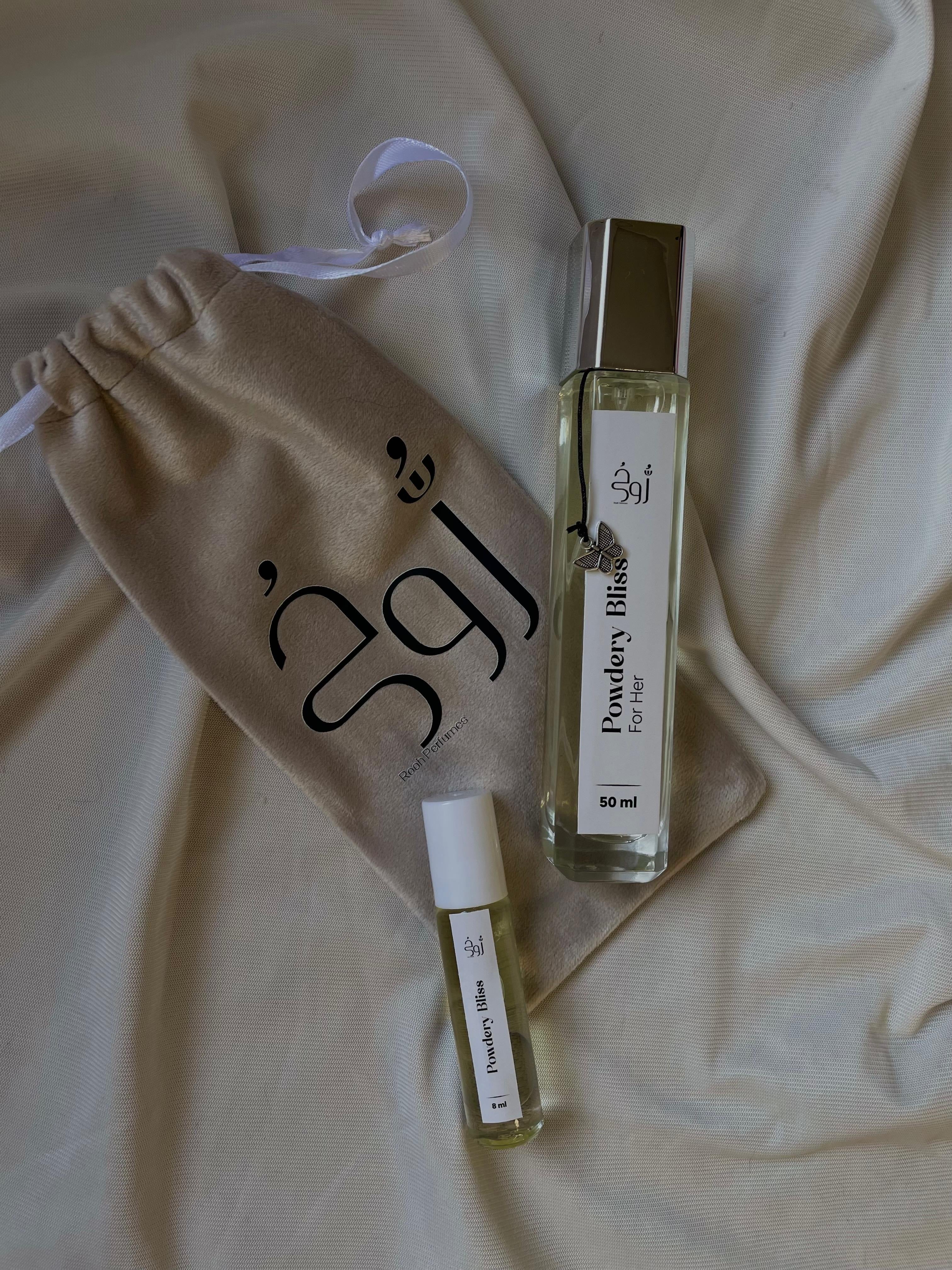 One perfume 50ml + One perfume oil