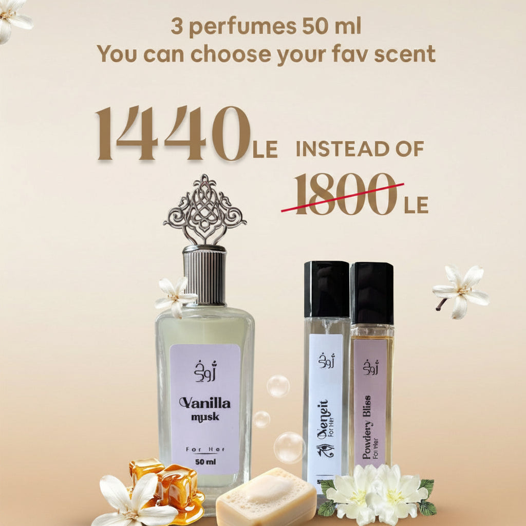 3 perfumes offer