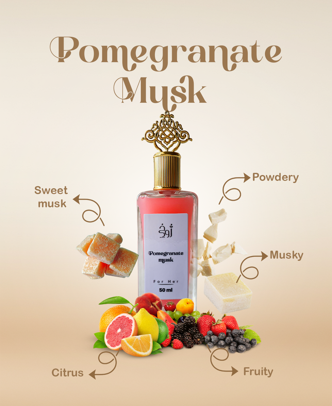 Pomegranate Musk - Perfume