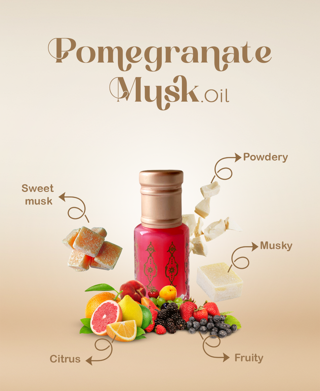 Pomegranate musk - oil